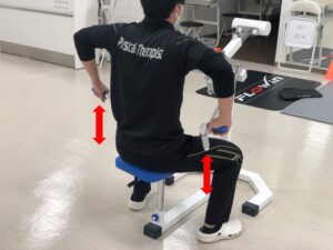 リハビリ機器紹介（動的ストレッチングマシン・ディッピング） - 河口外科